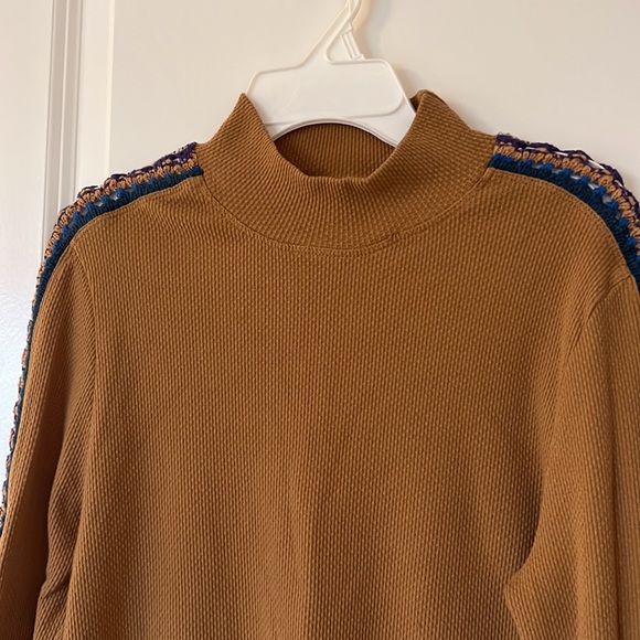 NWOT Free People Sienna Switch It Up Cuff Thermal Top XL - Picture 6 of 13